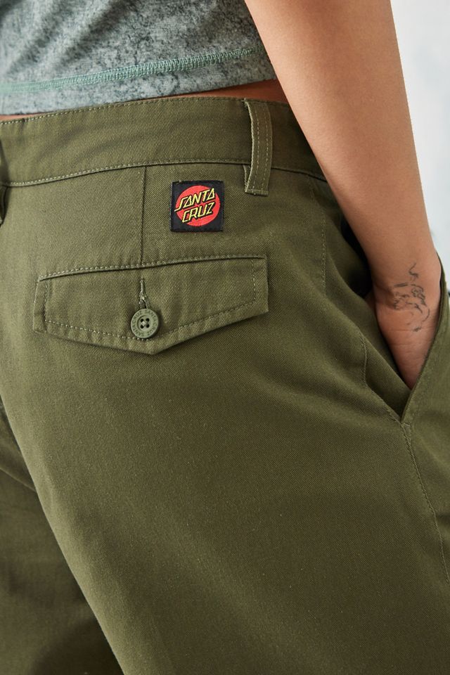 Santa Cruz Khaki Nolan Shorts #1