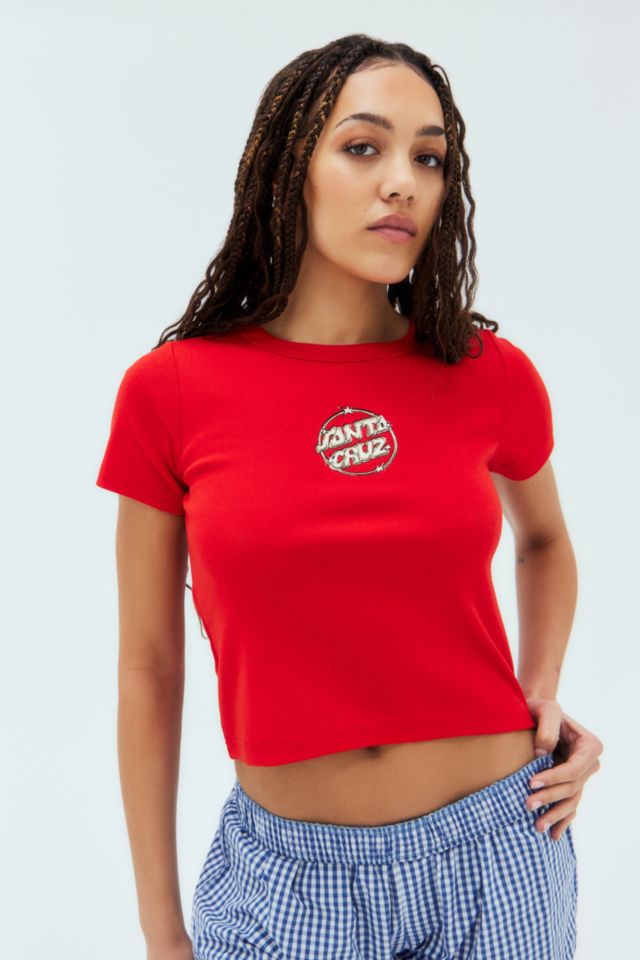 Santa Cruz Glint Ringer T-Shirt | Urban Outfitters UK