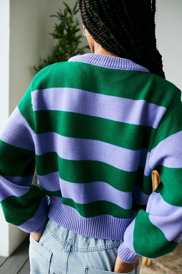 Vintage Supply X Peanuts Striped Knit Jumper #3