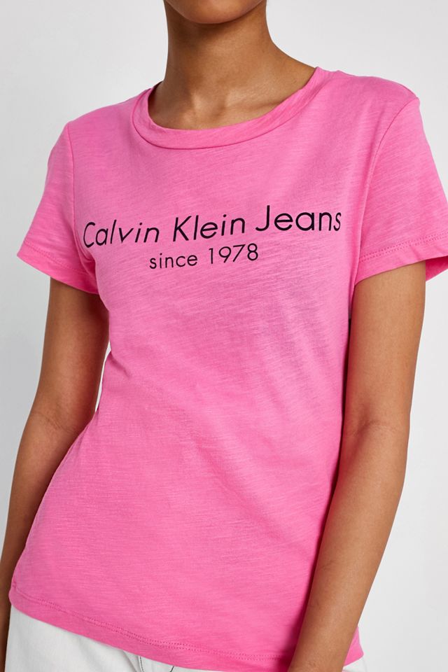 Calvin Klein Jeans 1978 Pink T-Shirt #1