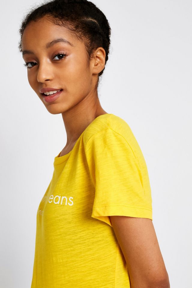 Calvin Klein Jeans 1978 Yellow T-Shirt #1