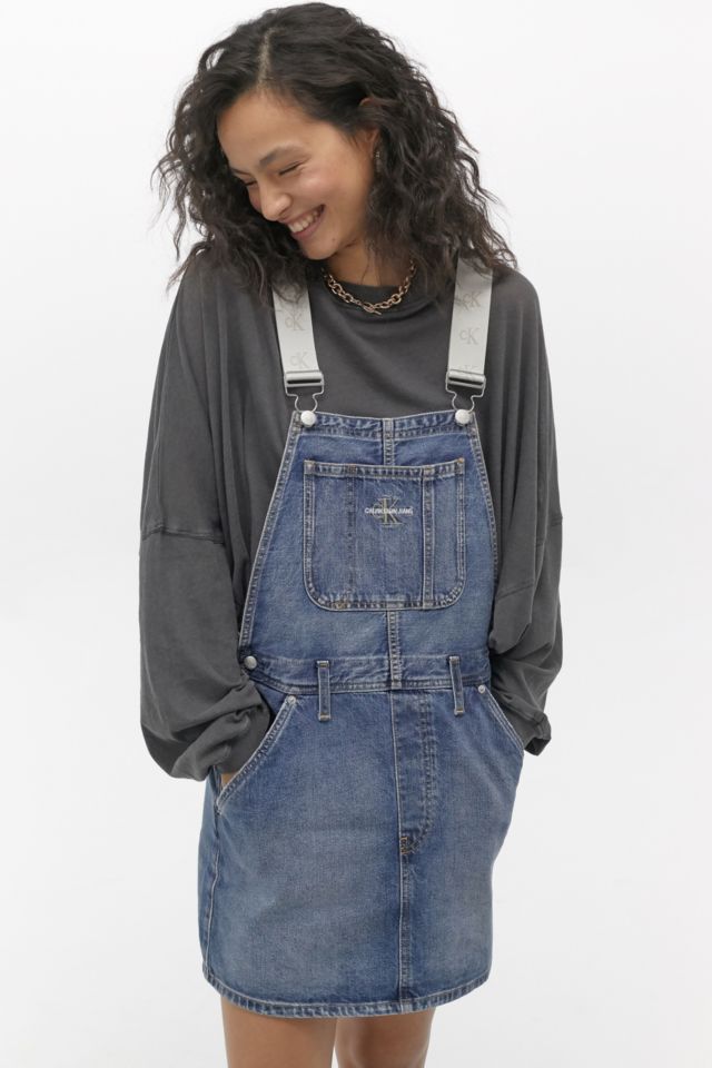 Calvin klein outlet dungaree dress