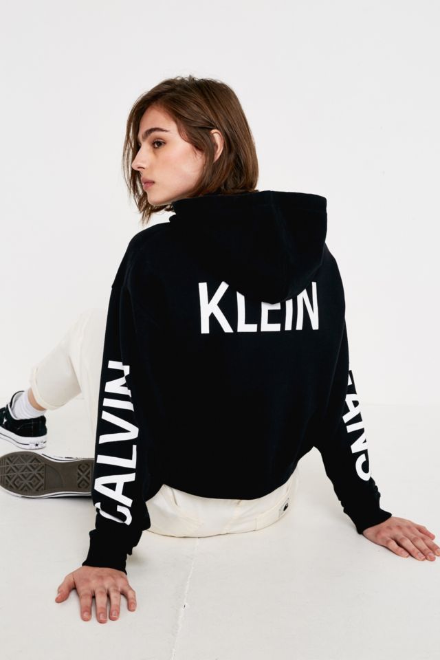 Calvin klein 2024 institutional hoodie