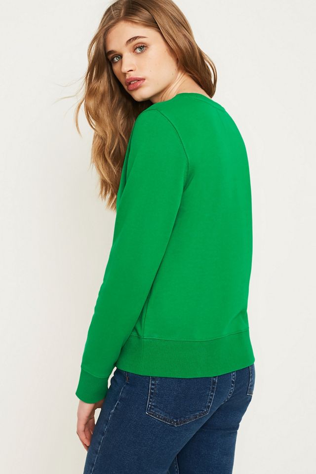 Calvin Klein Jeans Green Logo Sweatshirt #4