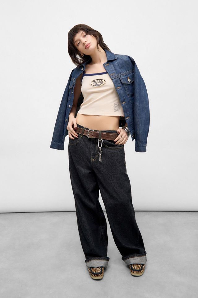 Von Dutch UO Exclusive Débardeur Écru à bords contrastants #2