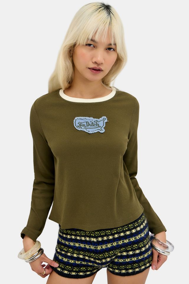 Von Dutch UO Exclusive Varsity Stricktop #2