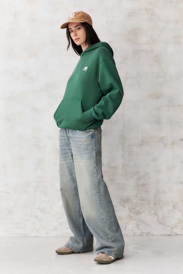 New Balance - Sweat à capuche Hoops vert #2