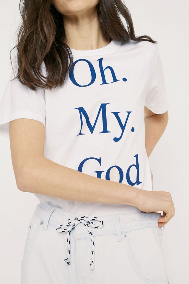 Peter Jensen Oh My God White T-Shirt #2