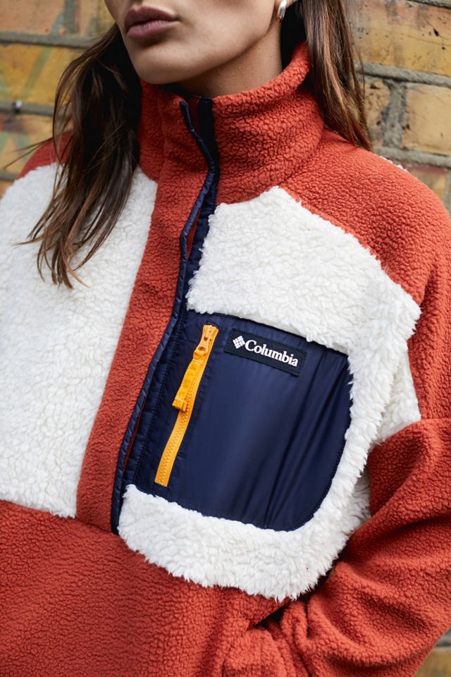 Columbia Lodge Sherpa Pullover Fleece Urban Outfitters UK