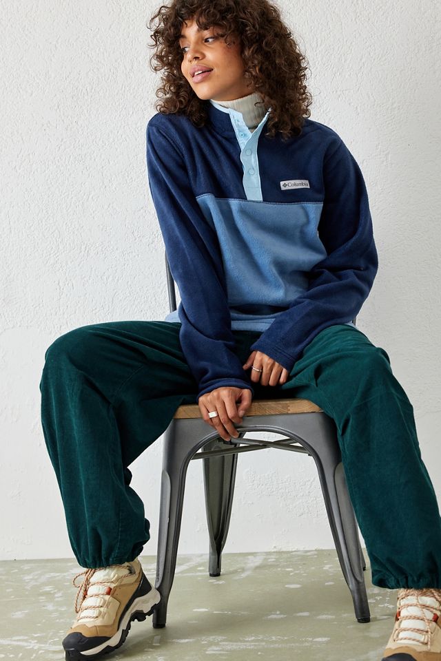 Columbia Blue Steens Half-Snap Fleece #1