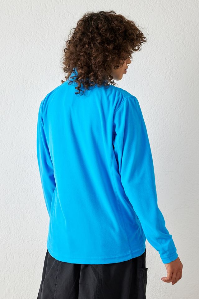 Columbia – Fleece „Klamath“ mit Kurzreißverschluss in Blau #3