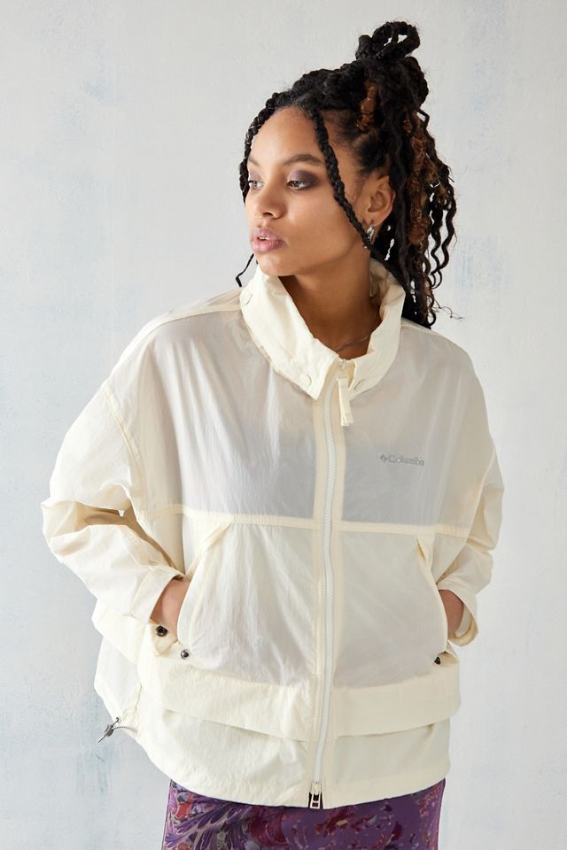 Columbia Ecru Paracutie Windbreaker | Urban Outfitters UK