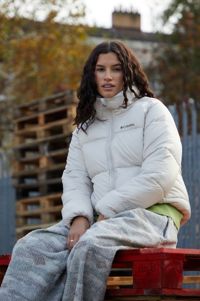 Columbia White Puffect Puffer Jacket #2
