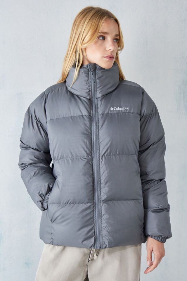 Columbia Grey Puffect Puffer Jacket