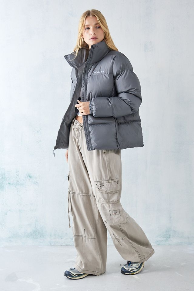 Columbia Grey Puffect Puffer Jacket #2