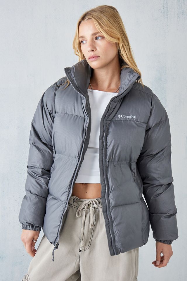 Columbia Grey Puffect Puffer Jacket #3