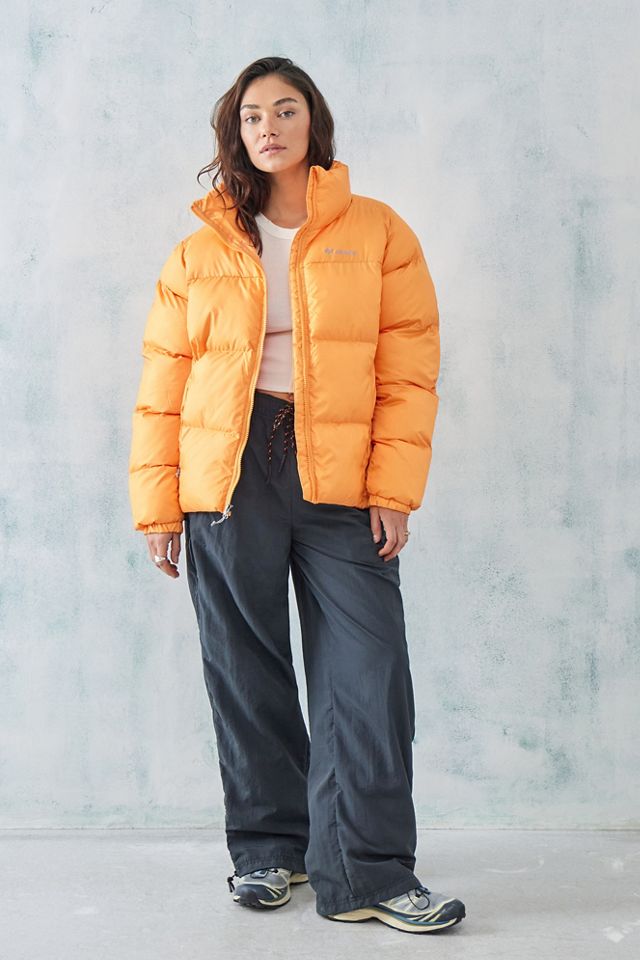 Columbia Orange Puffect Puffer Jacket | Urban Outfitters UK