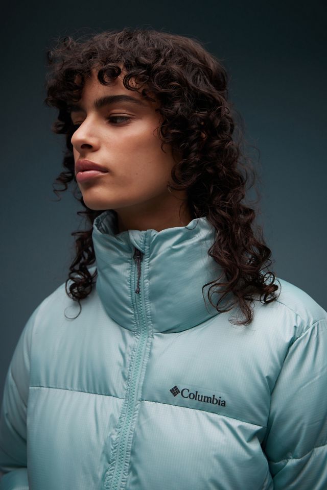 Columbia - Doudoune courte Puffect bleue  #1