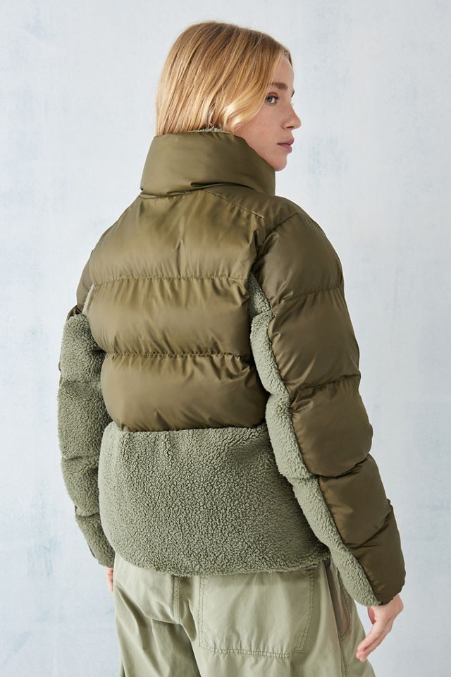 Columbia Olive Leadbetter Sherpa Puffer #4