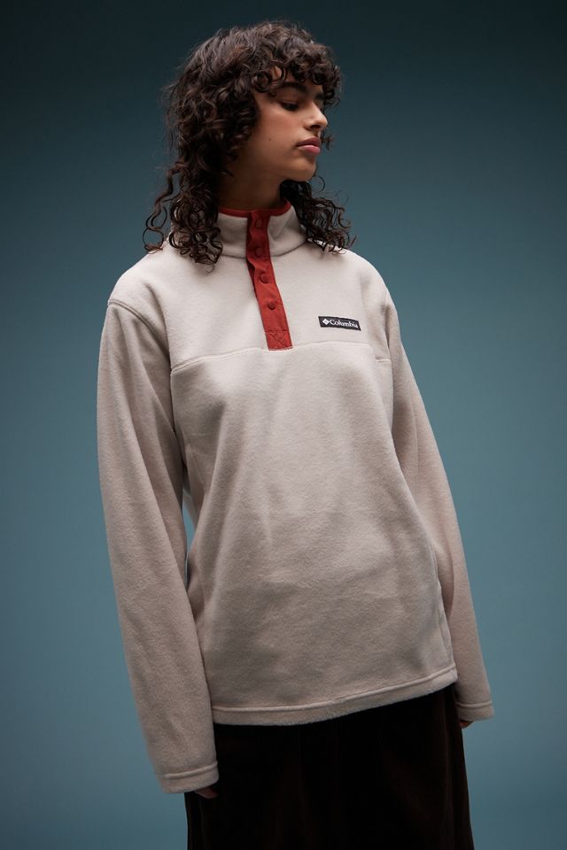 Columbia White Steens Half-Snap Fleece  #3