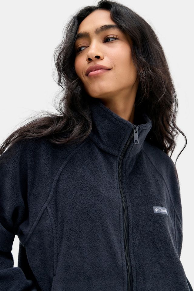 Columbia Black Benton Springs Zip-Through Fleece #1