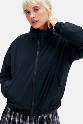 Columbia Schwarze Modulare Wattierte Pufferjacke