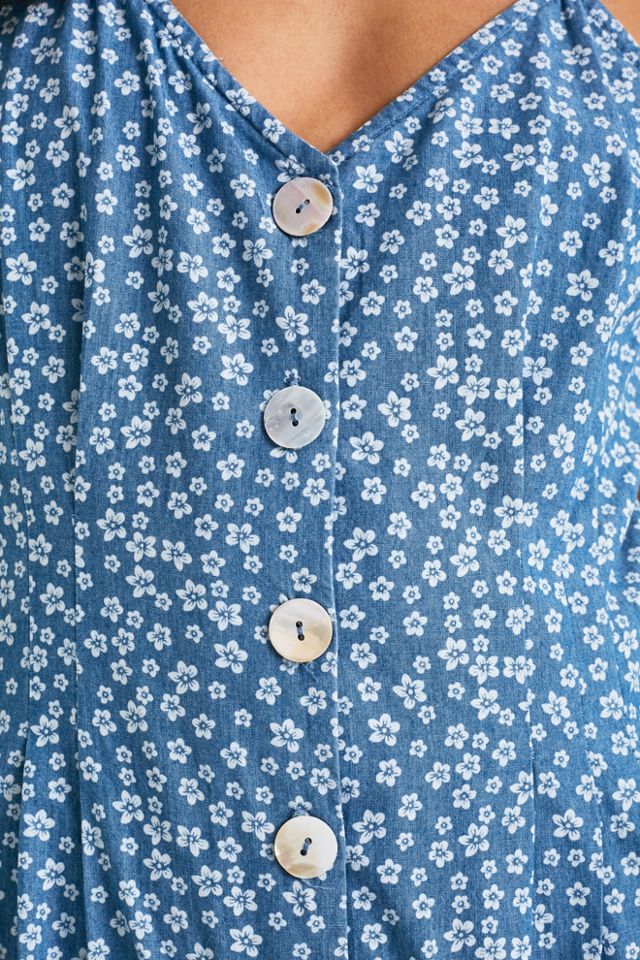 MINKPINK Tuta floreale low tide #2