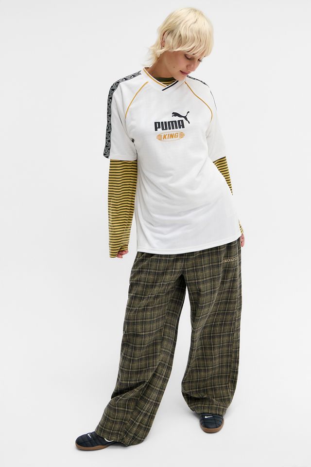 PUMA King White Relaxed Football Jersey #1