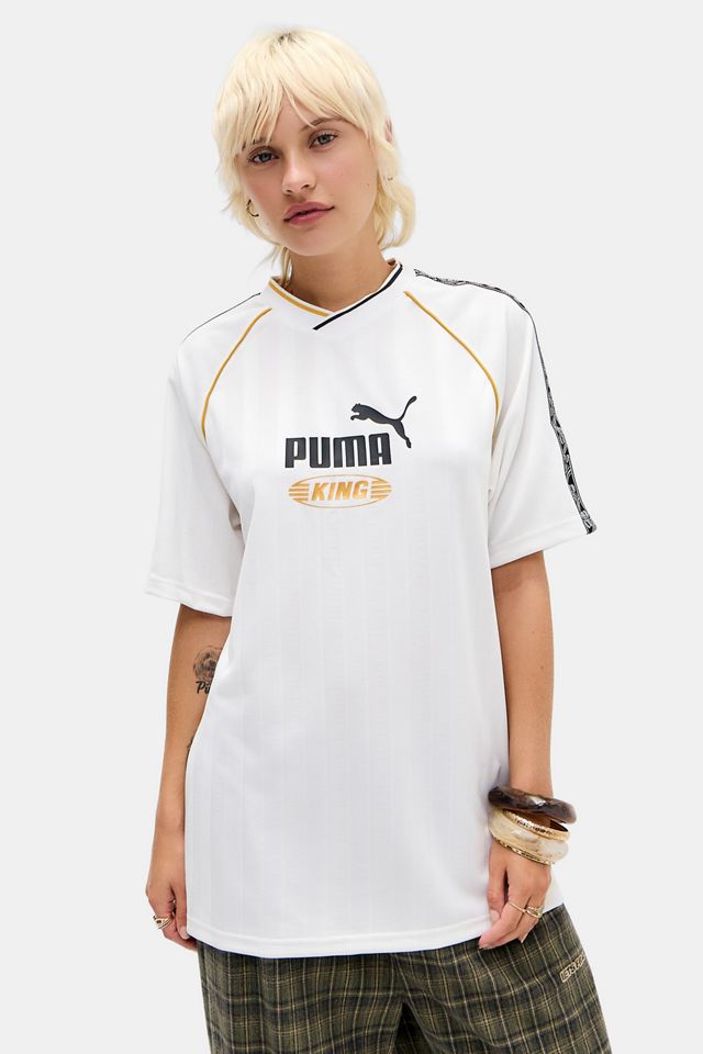 PUMA King White Relaxed Football Jersey #2