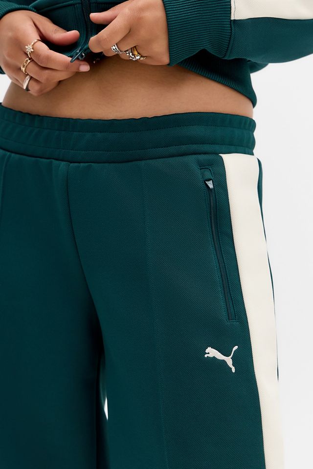 PUMA Green Low Rise Track Pants #2