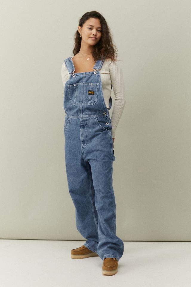 Stan Ray Earls Bib Denim Overalls | Urban Outfitters UK