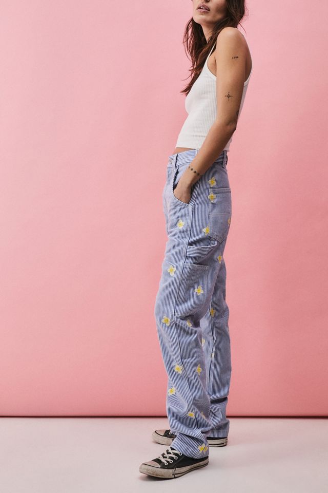 Stan Ray - Pantalon de peintre OG Hickory marguerites #1