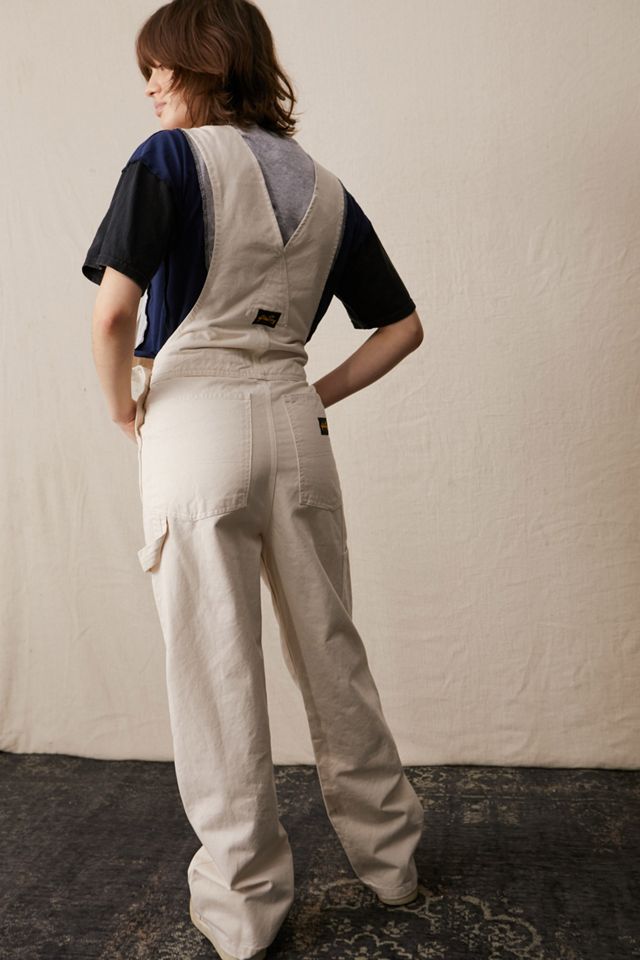Stan Ray Cream Earls Bib Dungarees #1