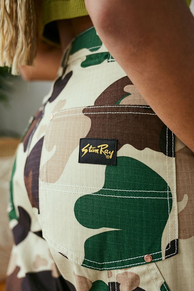Stan Ray Camo Print Double Knee Trousers #1