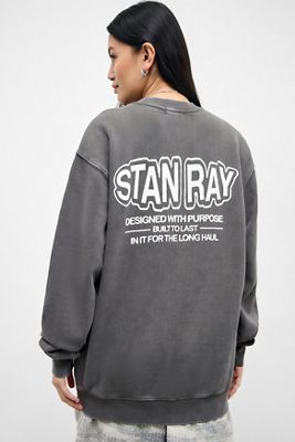 adidas Tennis Luxe Off-White Sweatshirt | Urban Outfitters UK