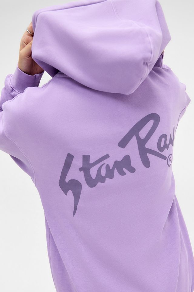 Felpa con zip lavata color lavanda Stan Ray #1