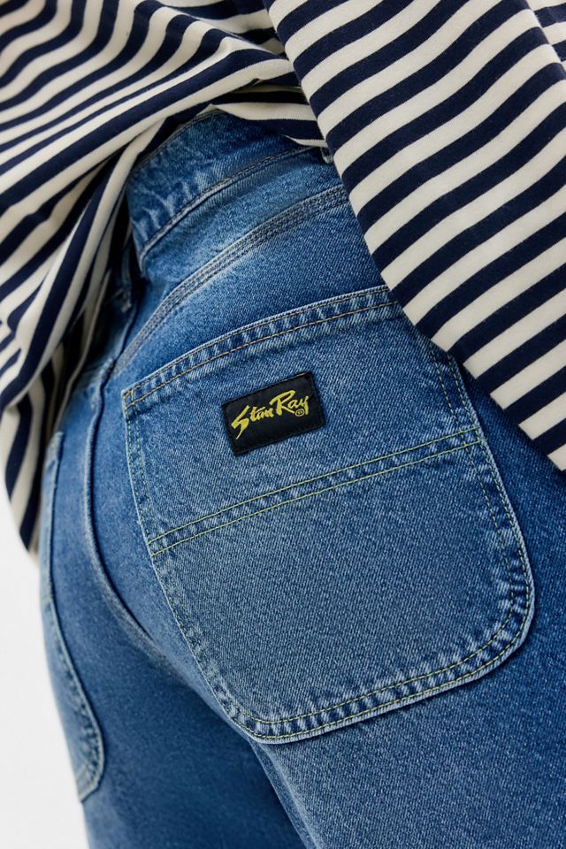 Stan Ray Blue Stone Wash Wide 5 Jeans #3