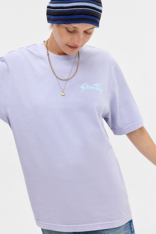 Stan Ray Cosmic Purple Logo T-Shirt #1