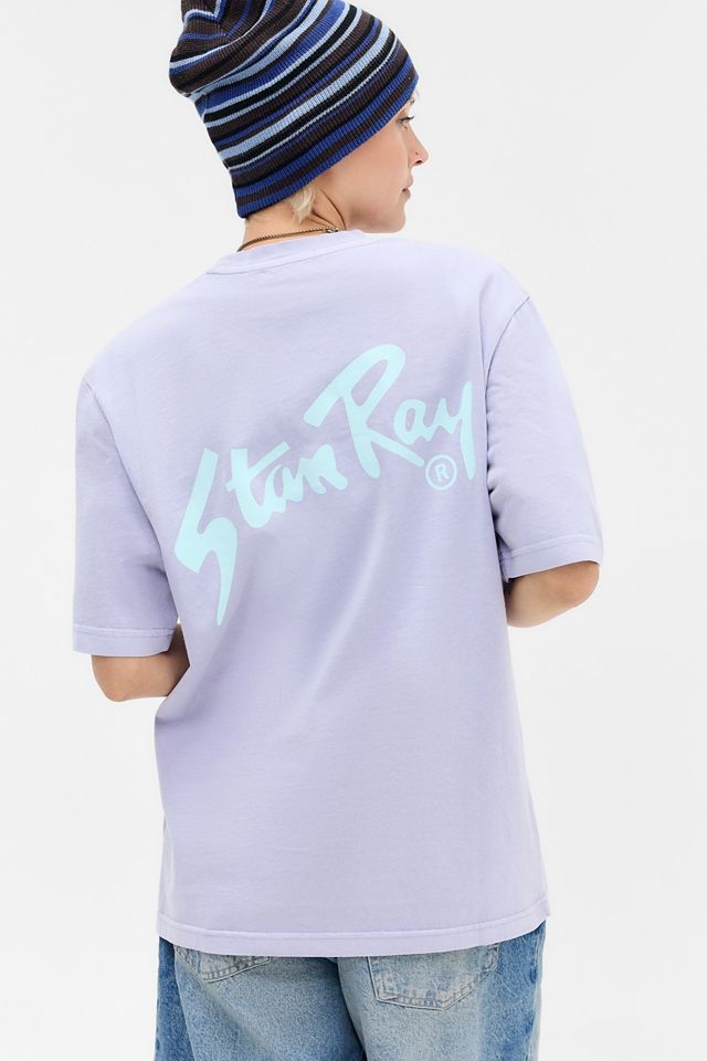 Stan Ray Cosmic Purple Logo T-Shirt #3