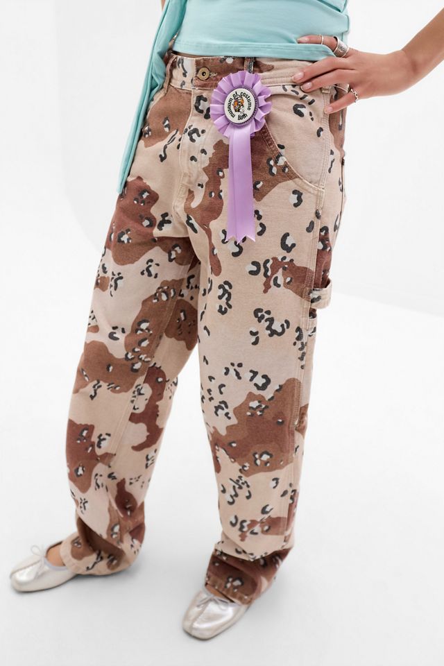 Jeans Carpenter a Gamba Dritta Mimetico Chocolate Chip Stan Ray #5