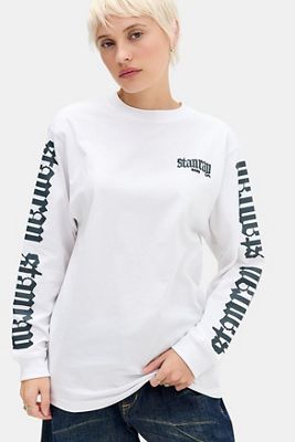 T-shirt à manches longues blanc Texas State Stan Ray