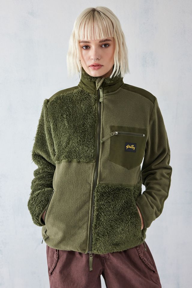 Stan Ray Chaqueta polar de retazos #2