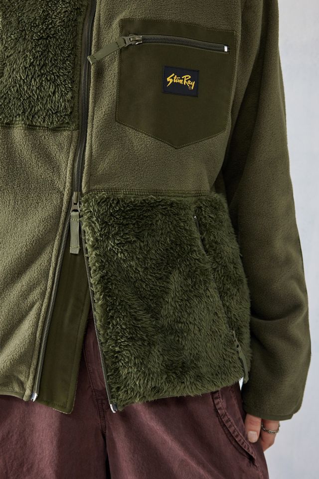 Stan Ray Chaqueta polar de retazos #3