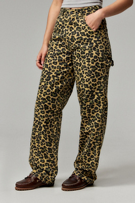 Pantalon de peintre à imprimé léopard Big Job en taille: 28 - Stan Ray - Modalova