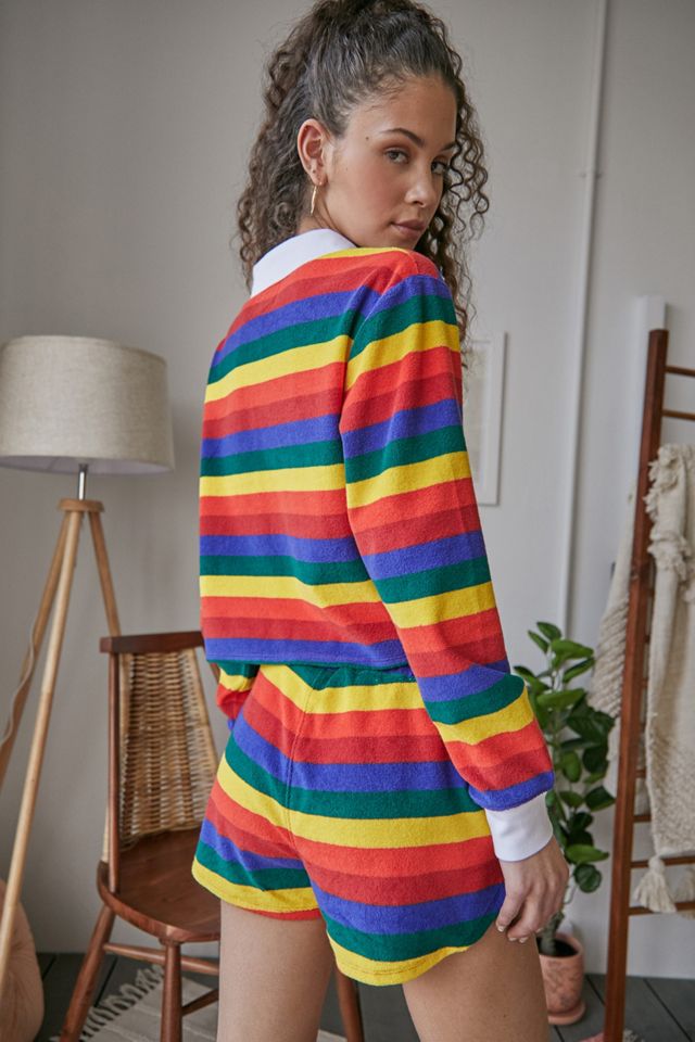 GUESS X FriendsWithYou Polo Arcobaleno #3
