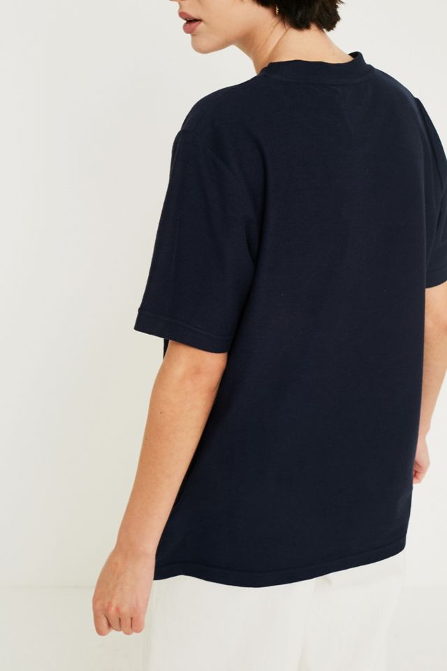 Angel Chen Tiger Print Navy Relaxed T-Shirt #2
