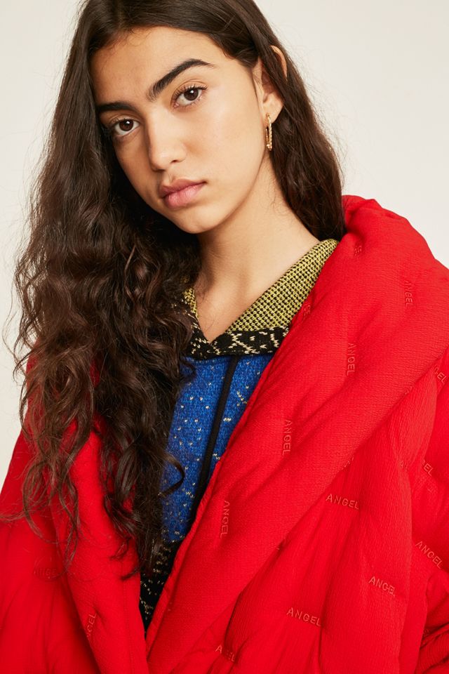 Angel Chen Red Cocoon Down Coat #2