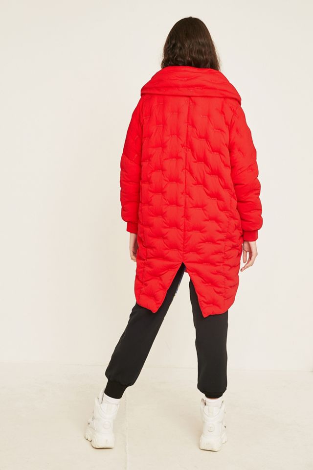 Angel Chen Red Cocoon Down Coat #3