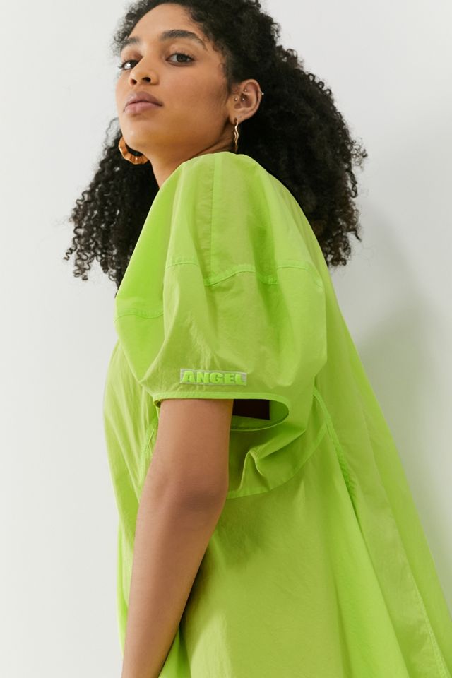 Angel Chen Lime Puff Sleeve Mini Dress #2