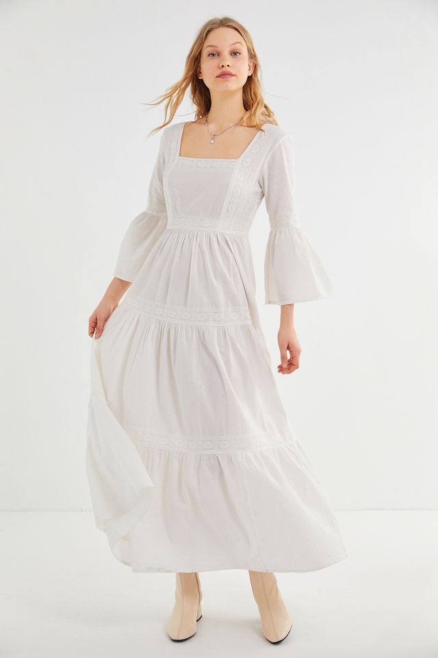 Laura Ashley UO Exclusive Bella Lace Trim Maxi Dress #2